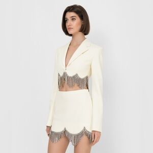 AREA Women's sexy blazer suit set 2 Piece, size S